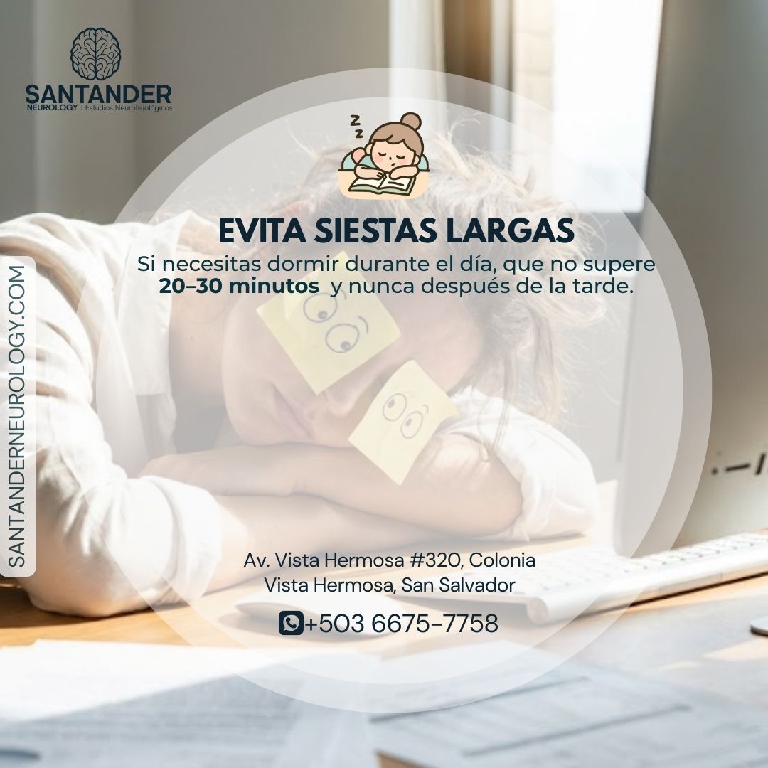 Evita siestas largas