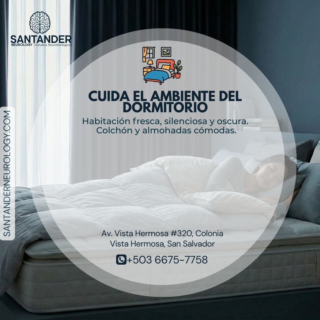 Cuida el ambiente del dormitorio
