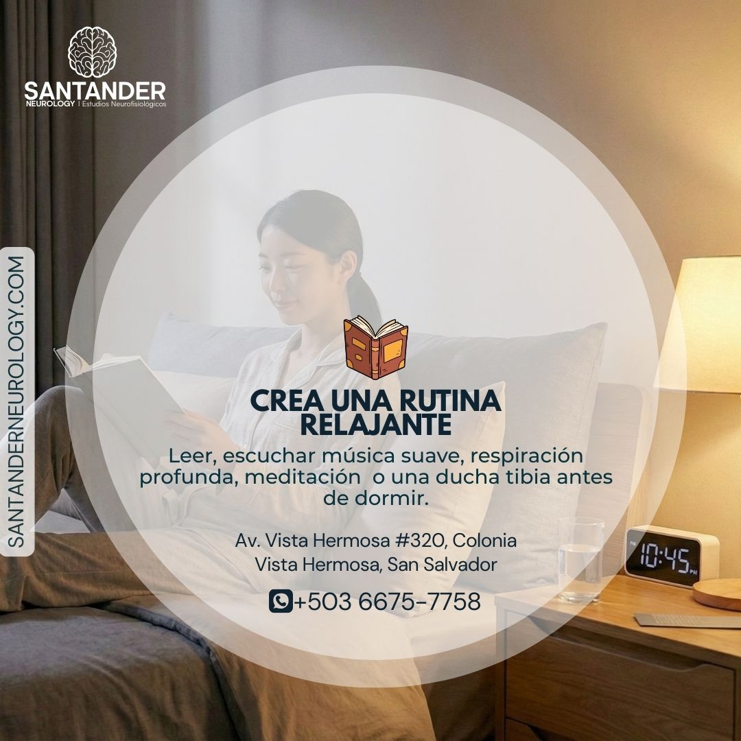 Crea una rutina relajante